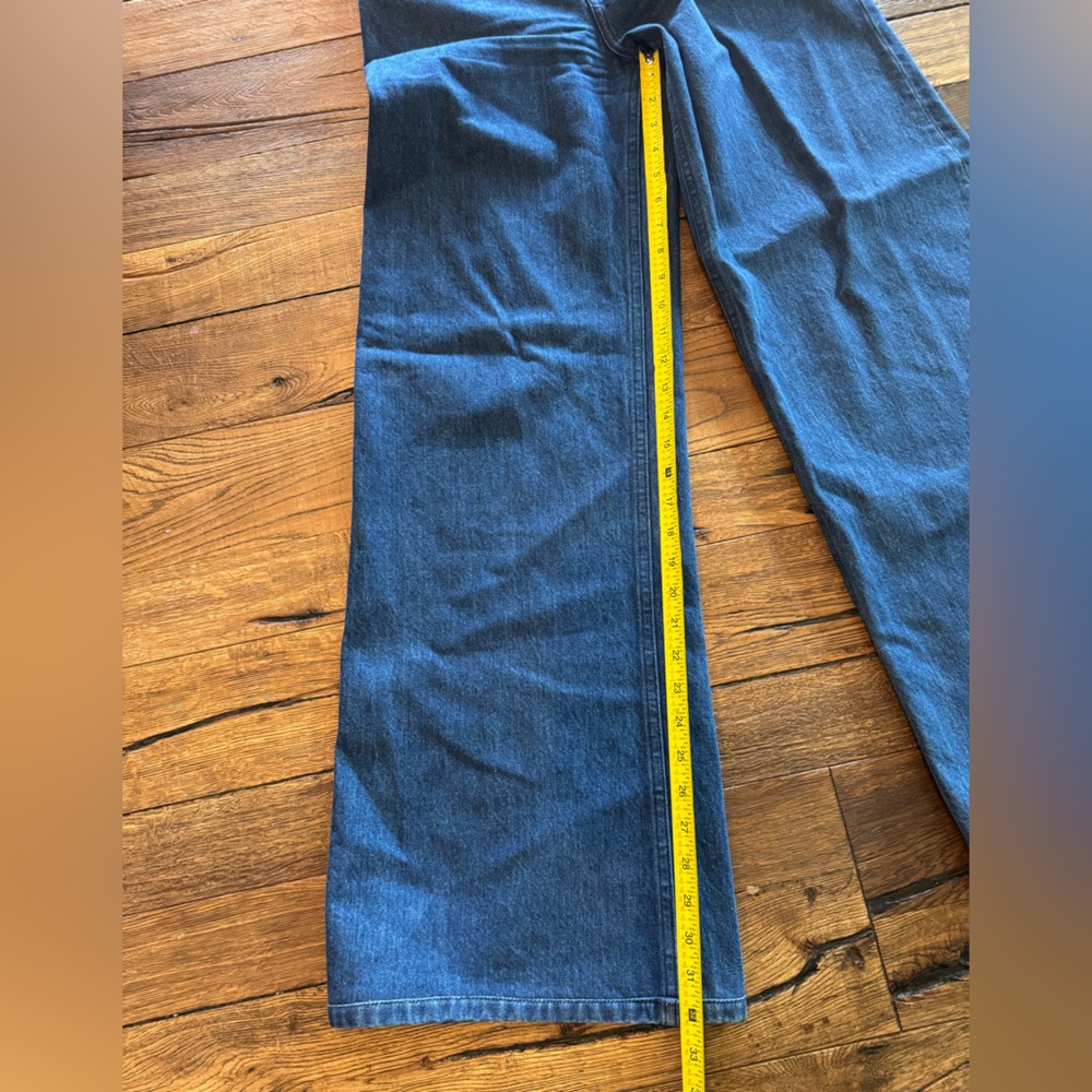 Doen Dark Blue Straight Men's Jeans - Picture 4 of 6